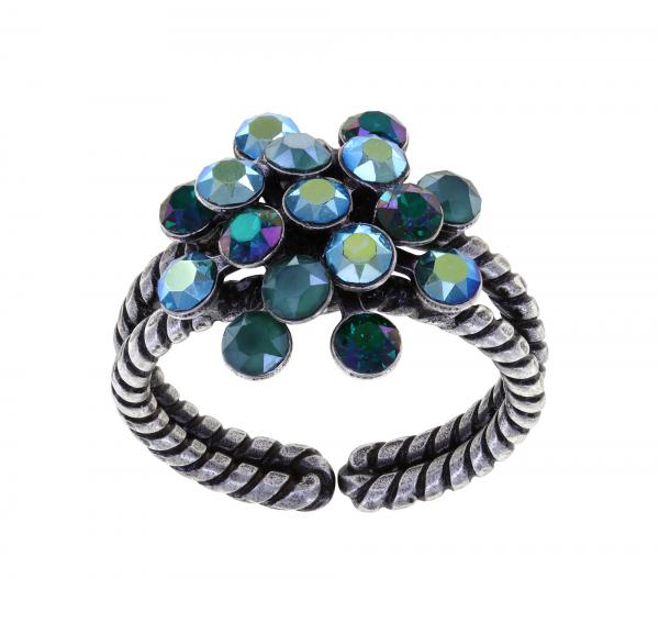 Emerald on Fire - Magic Fireball MINI ring Konplott